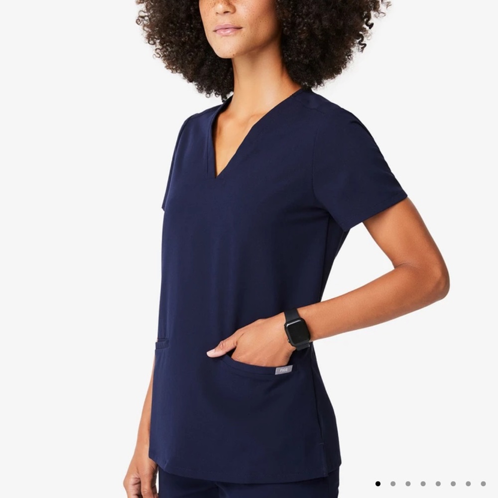 Figs Casma Scrub Top